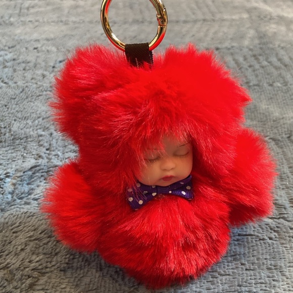 🍭 3/$15 🌟Cute baby plush keychain - Picture 4 of 7